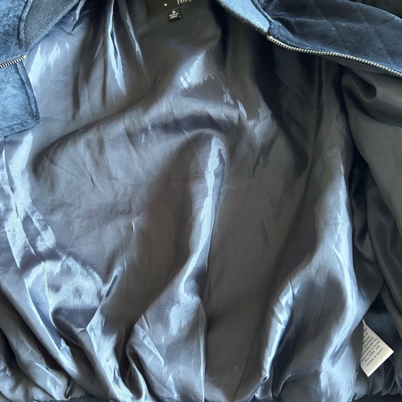 FATE by LFD Black Velour Lined Jacket Size Small - Picture 11 of 12